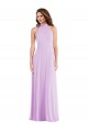 High Neck Halter Backless Maxi Bridesmaid Dress Brisbane