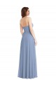 Strapless A-Line Maxi Bridesmaid Dress with Front Slit Brisbane