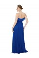 Ruffled Chiffon Strapless Bridesmaid Dress Brisbane