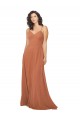Chiffon Bridesmaid Dress with Tie Back Keyhole Brisbane