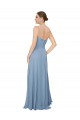 Draped Sweetheart Chiffon Bridesmaid Dress with Front Slit Brisbane