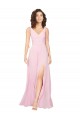 Chiffon Bridesmaid Dress with Tassel Straps Brisbane