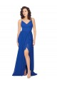 Chiffon Bridesmaid Dress with Strappy Back Brisbane