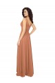 Knotted Bodice Chiffon Bridesmaid Dress Brisbane