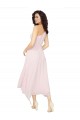 Midi Length One Shoulder Chiffon Cocktail Bridesmaid Dress Brisbane