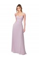 Sweetheart Tie-Back Chiffon Bridesmaid Dress Brisbane