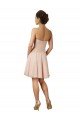 Lace and Chiffon Bridesmaid Dress / Cocktail Dress with Unique Neckline Brisbane