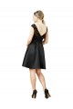Lace and Satin Cocktail Bridesmaid Dress with V-Back Brisbane
