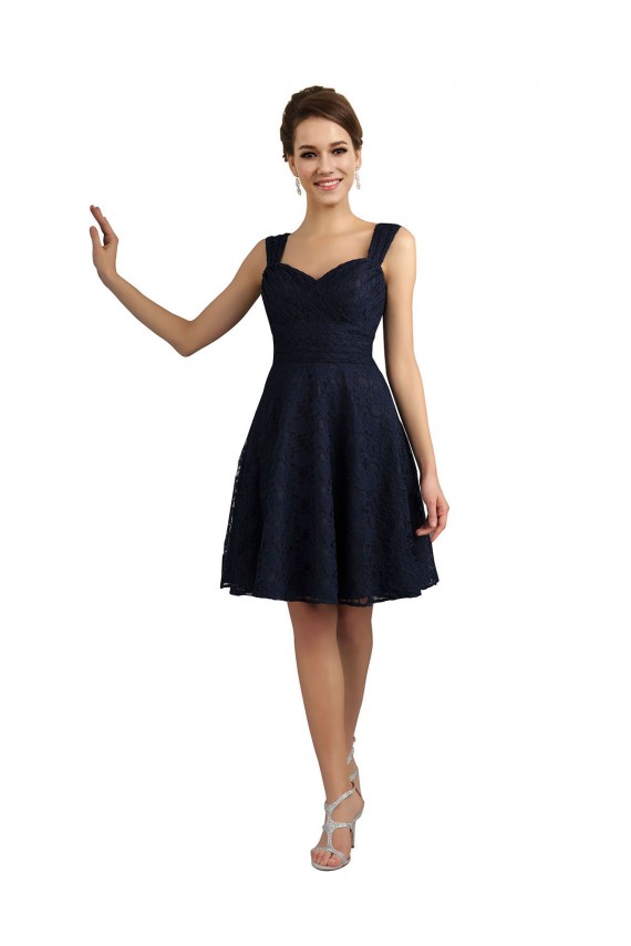 Lace Bridesmaid Dress / Cocktail Dress with Sweetheart Neckline and Button Back Detail Brisbane
