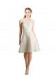 Lace Bridesmaid Dress / Cocktail Dress with Draped Sweetheart Neckline Brisbane