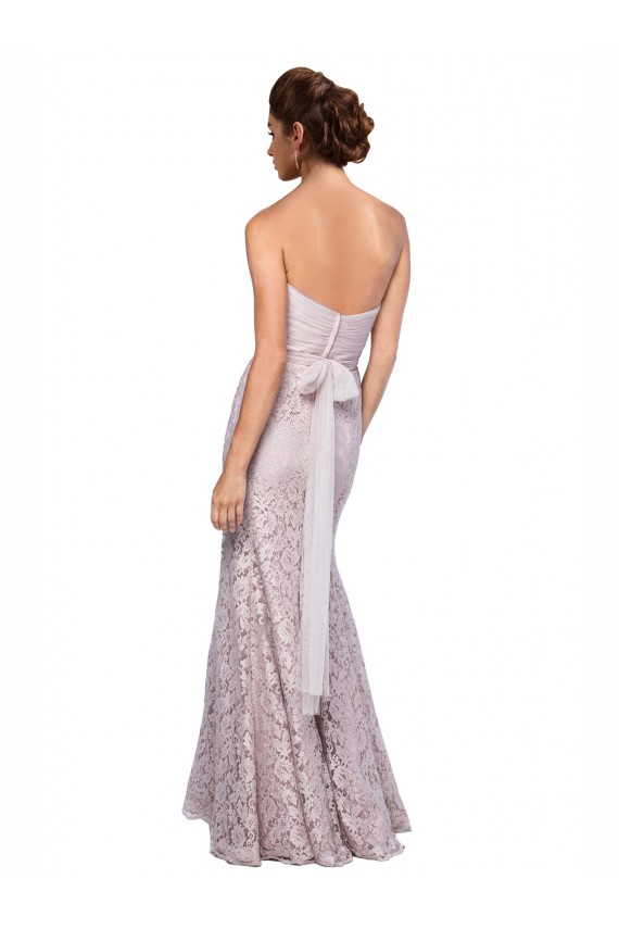 Floor Length Fitted Sweetheart Lace Bridesmaid Dress / Prom Dress Brisbane