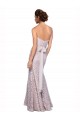 Floor Length Fitted Sweetheart Lace Bridesmaid Dress / Prom Dress Brisbane