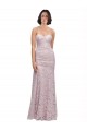 Floor Length Long Mermaid Lace Bridesmaid Dress / Prom Dress with Low Back Brisbane