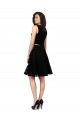 Two Piece Short Lace Cocktail Bridesmaid Dress with Jewel Neckline Brisbane