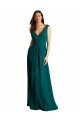 Long A-Line Lace and Chiffon Bridesmaid Dress with Open Back Brisbane
