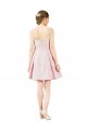 Short Knee Length Sweetheart Satin Cocktail Bridesmaid Dress Brisbane
