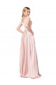 A-Line Off the Shoulder Sweetheart Formal Satin Bridesmaid Dress / Prom Dress Brisbane