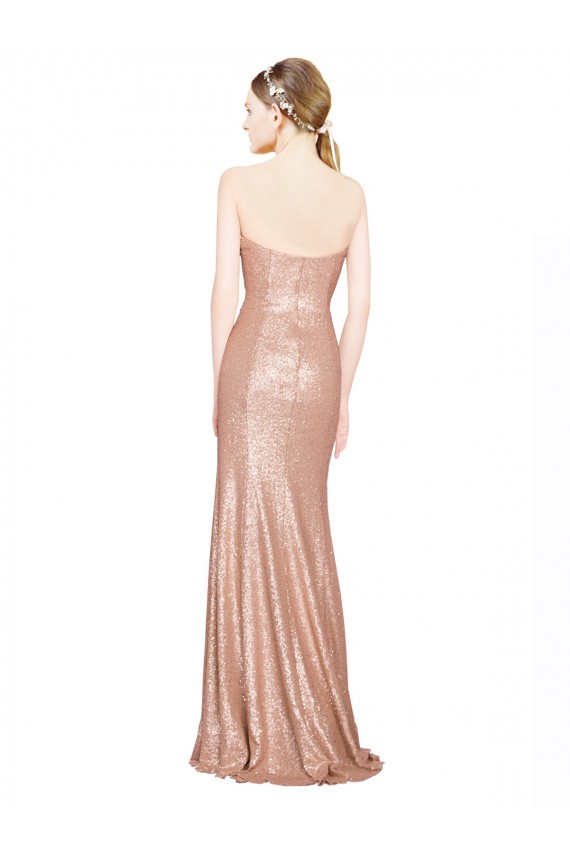 Sweetheart Full Length Long Formal Sequin Bridesmaid Dress / Prom Dress Brisbane