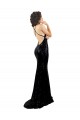 Sleek Fishtail Shaped Open Back Formal Sequin Bridesmaid Dress / Prom Dress Brisbane