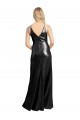 Full Length A-Line Formal Sequin Bridesmaid Dress / Prom Dress with Spaghetti Straps V-Neckline Brisbane