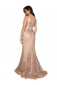 Sleek Long Mermaid Formal Sparkling Sequin Bridesmaid Dress / Prom Dress Brisbane