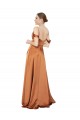 Formal Silky Satin Bridesmaid Dress / Prom Dress with Bustier Bodice Brisbane