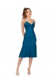 Midi Cocktail Length Silky Satin Bridesmaid Dress / Prom Dress Brisbane