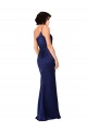 One Shoulder Formal Silky Satin Bridesmaid Dress / Prom Dress with Skirt Slit Brisbane