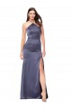 Fit and Flare Formal Silky Satin Bridesmaid Dress / Prom Dress Brisbane