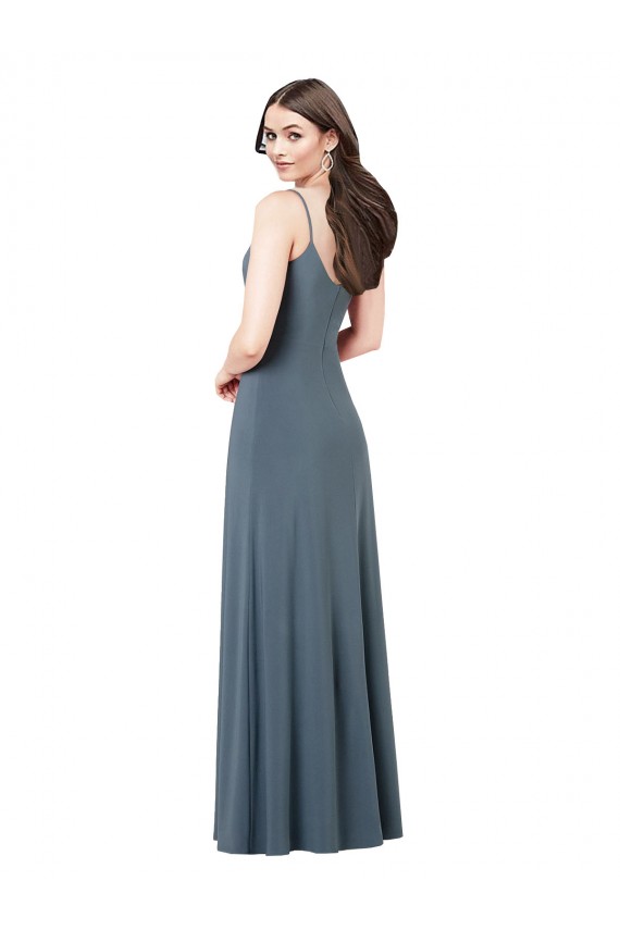 Classic Spandex Bridesmaid Dress / Prom Dress with Scoop Neckline Brisbane