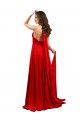 High Slit A-Line Halter Long Formal Spandex Bridesmaid Dress / Prom Dress Open Back Brisbane