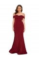 Off Shoulder Sleeves Sweetheart Neckline Long Formal Spandex Bridesmaid Dress / Prom Dress Brisbane