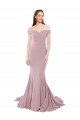 Off the Shoulder Mermaid Long Sweep Train Bridesmaid Dress / Prom Dress Brisbane