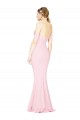 Full Length Off the Shoulder Bridesmaid Dress / Prom Dress with Twist Front Brisbane
