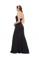 Strapless Bodycon Long Formal Crepe Bridesmaid Dress / Prom Dress with High Slit Brisbane