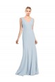 Sleeveless Seamed Bodice Trumpet Bridesmaid Dress / Prom Dress Brisbane