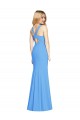 Flattering Trumpet Long Sleeveless Bridesmaid Dress / Prom Dress with Open Back Brisbane