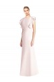 Ruffle Cap Sleeves Open Back Trumpet Bridesmaid Dress / Prom Dress Brisbane