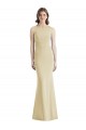 Criss Cross Twist Cutout Back Trumpet Bridesmaid Dress / Prom Dress Brisbane