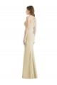 Criss Cross Twist Cutout Back Trumpet Bridesmaid Dress / Prom Dress Brisbane