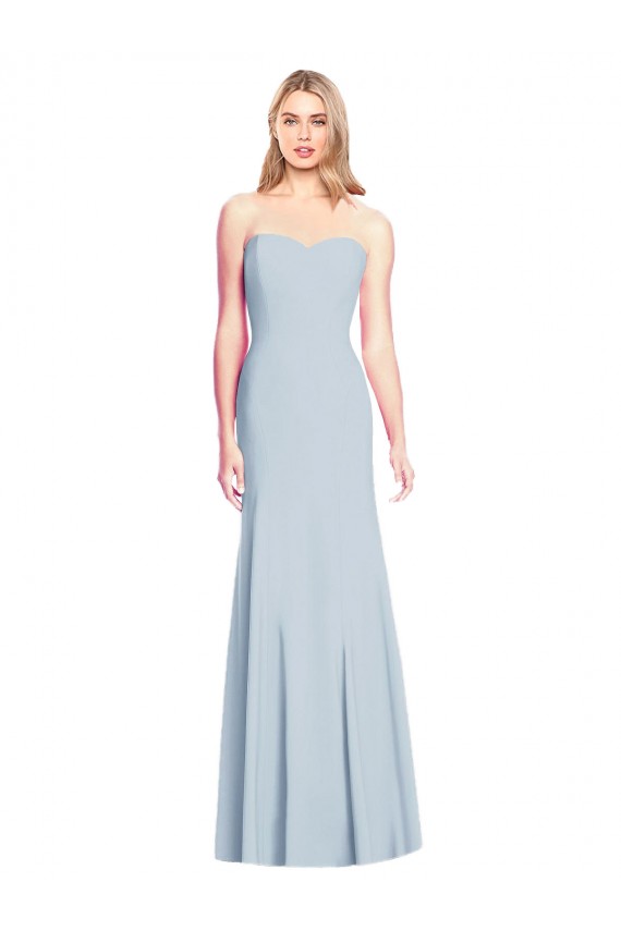Sweetheart Strapless Flared Skirt Maxi Bridesmaid Dress / Prom Dress Brisbane
