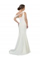 One Shoulder Formal Crepe Bridesmaid Dress / Prom Dress with Draped Off the Shoulder Strap Brisbane