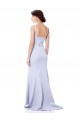 Sweetheart High Neck Sleeveless Formal Crepe Bridesmaid Dress / Prom Dress Brisbane