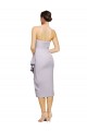Short Cocktail Length Strapless Formal Crepe Bridesmaid Dress / Prom Dress with Ruffles Brisbane