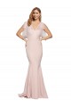Double Bow Full Length Sweetheart Formal Crepe Bridesmaid Dress / Prom Dress with Tulle Overlay Brisbane