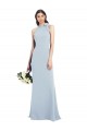 Halter Bow Neck Open Back Soft Full Length Trumpet Bridesmaid Dress / Prom Dress Brisbane