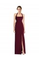 Tie Halter Open Back Trumpet Bridesmaid Dress / Prom Dress Brisbane