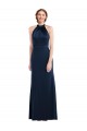 High Neck Open Back Long Maxi Bridesmaid Dress / Prom Dress Brisbane