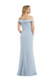 Off the Shoulder Tuxedo Maxi Bridesmaid Dress / Prom Dress with Front Slit Brisbane