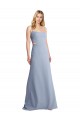 Feminine Scoop Neckline Long Crepe Slip Bridesmaid Dress / Prom Dress  Brisbane